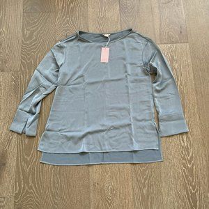 Nap long-sleeved boatneck top